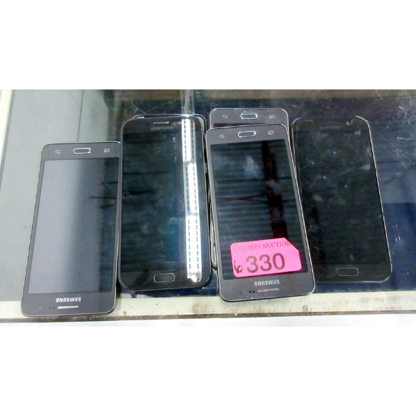 6 Assorted Samsung Cell Phones - Preowned