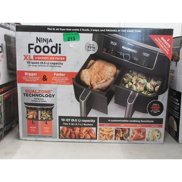 Ninja Foodi XL Dual Basket Air Fryer 