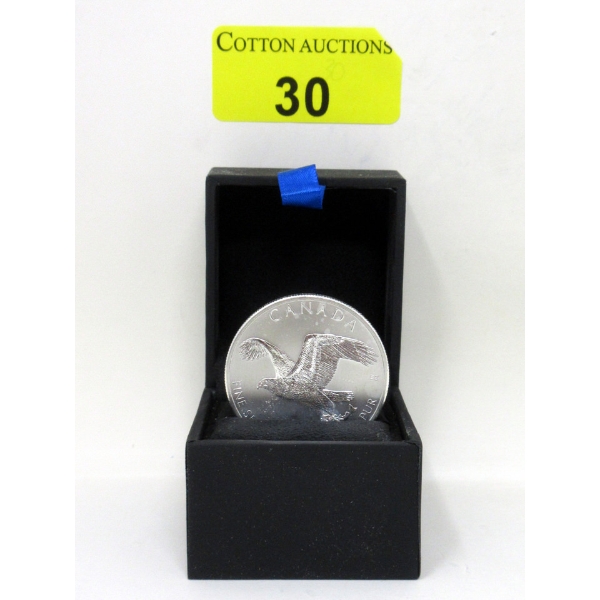 1 Oz .9999 Silver 2014 Bald Eagle Coin 