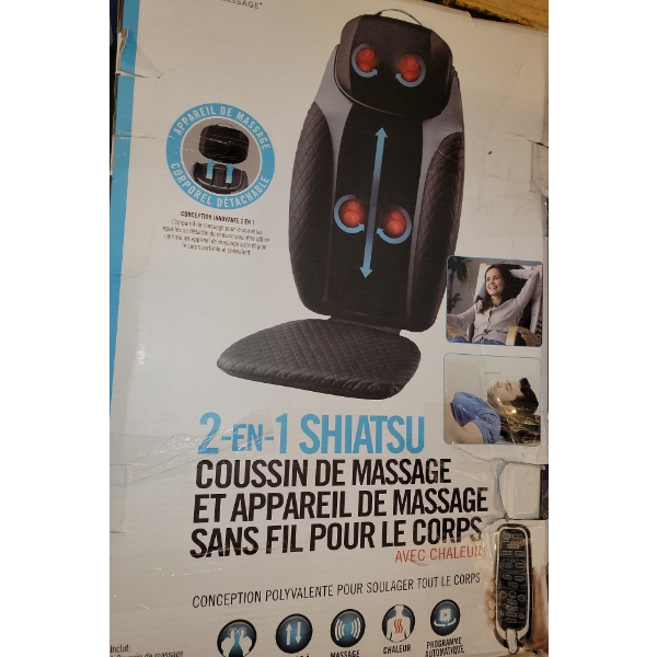 2-1 Shiatsu Massage Cushion - Customer Return 