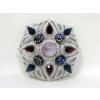 Image 3 : 2 Multicolour Crystal Brooches - Preowned - Like New