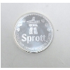 Image 2 : 1 Oz .999 Silver SPROTT Maple Leaf/Inukshuk Round 