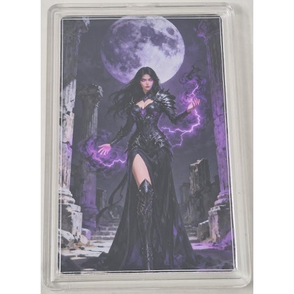 Certified 1 Oz .999 Copper Vixens Series Art Bar