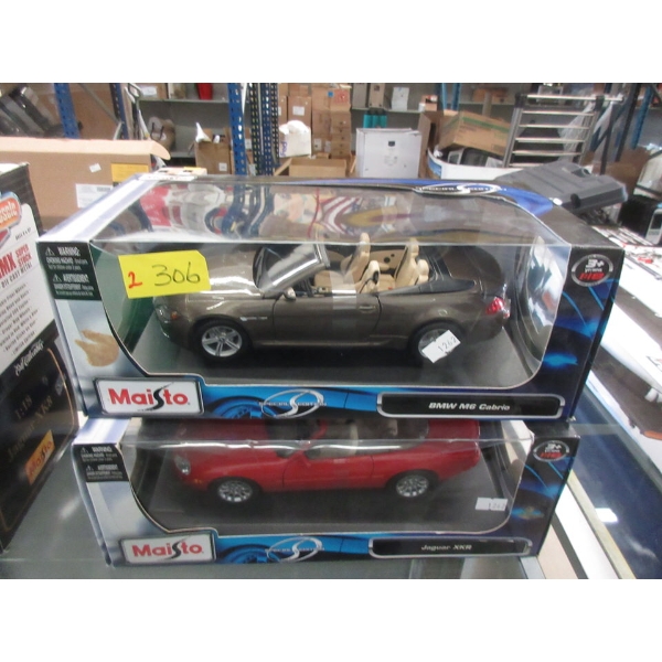 2 Maisto Special Edition Car Models in Boxes