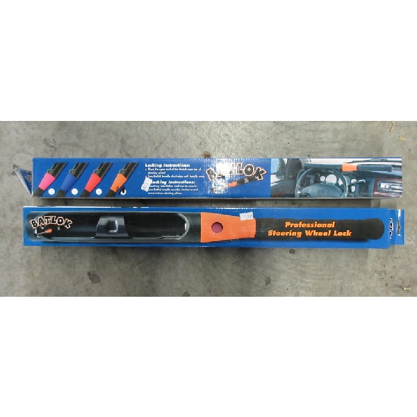 2 Batlock Professional Steering Wheel Locks