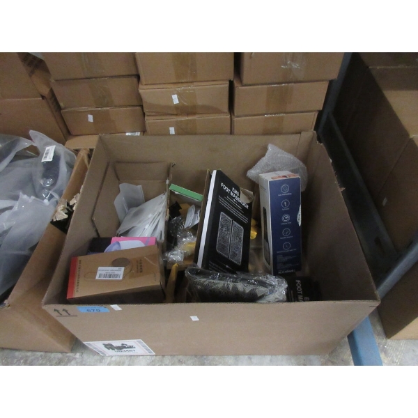 Box of Assorted New & Customer Return Goods 