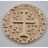 Image 2 : 50 Metal Replica Spanish Doubloon Rounds 