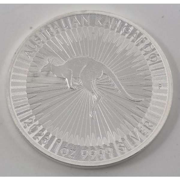 1 Oz .9999 Silver 2023 Australian Kangaroo Coin