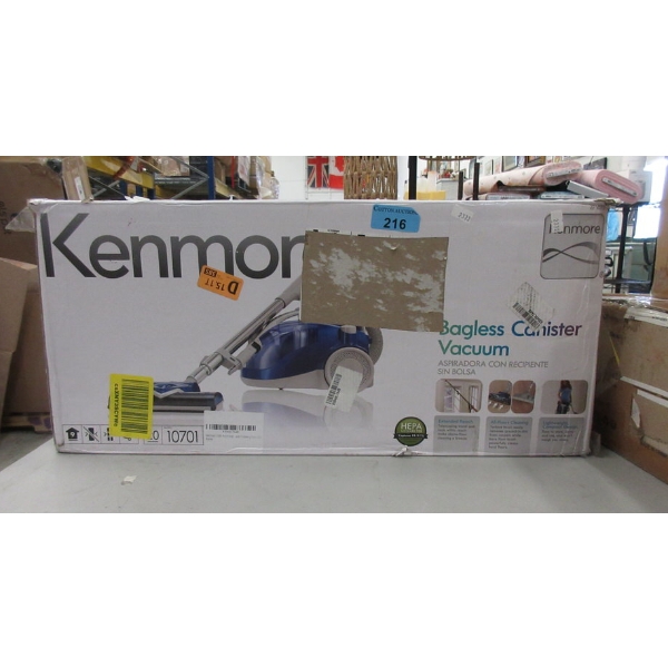 Kenmore Bagless Canister Vacuum