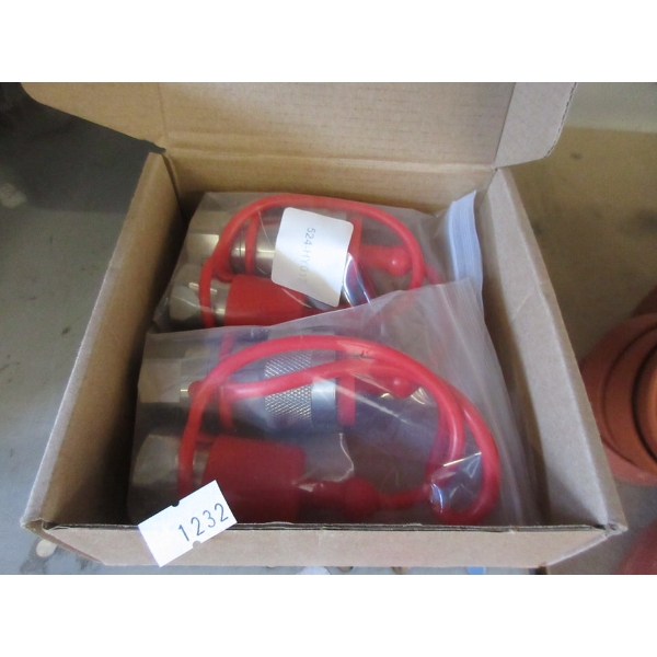 6 New Sets of 2 Hydraulic 1/2  Quick Couplers