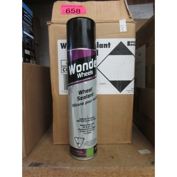 2 Cases of "Wonder Wheels" Aerosol Wheel Sealant