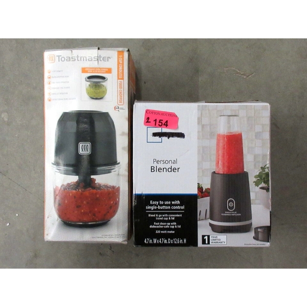 Personal Blender & Cordless Mini Chopper 
