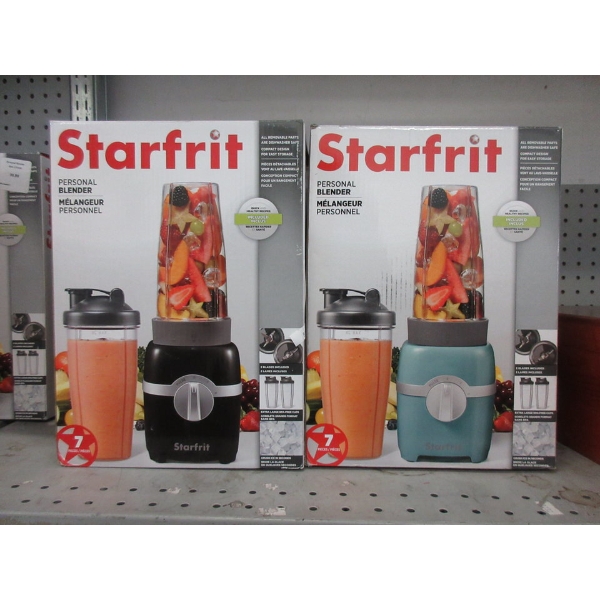 2 Starfrit Personal Blenders 