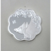 Image 2 : 26.7 Gram .9999 Silver 2019 Canada Lunar Lotus Year of the Pig Coin 