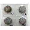 Image 6 : 16 Vintage Canadian Silver Dimes - 1909 to 1934