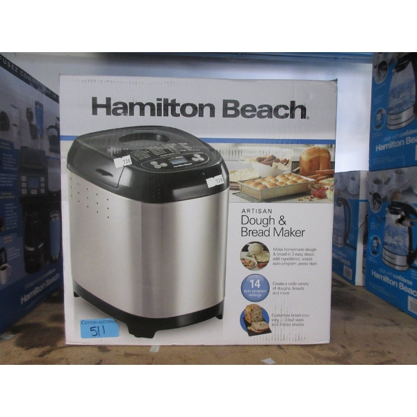 Hamilton Beach Artisan Dough & Bread Maker