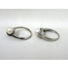 Image 2 : 2 Sterling Silver and Pearl Rings - Preowned 