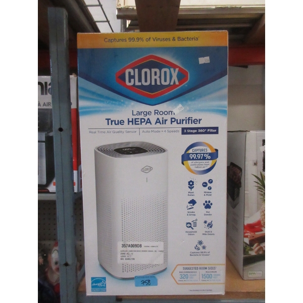 Clorox Large Room Ture HEPA Air Purifier