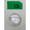 Image 1 : 1 Oz .999 Silver 2013 African Wildlife Elephant Coin