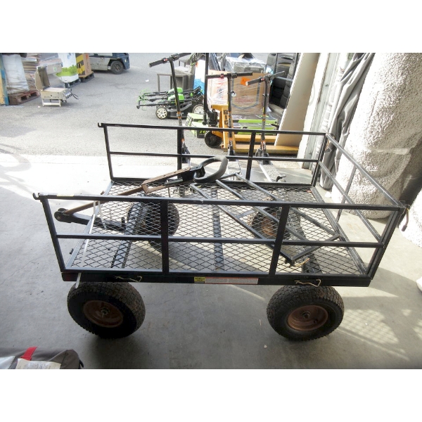 Metal Garden/Utility Cart - 30" x 47" x 28" tall