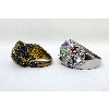 Image 3 : 2 x Sterling Silver Estate Rings 
