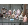 Image 1 : 12 Egg Shaped Collectibles - Variety of Materials