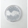 Image 2 : 2014 .9999 Silver 1 Oz Bison The Fight Coin 