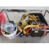 Image 1 : 3 Totes of Assorted Harnesses & Ratchet Straps