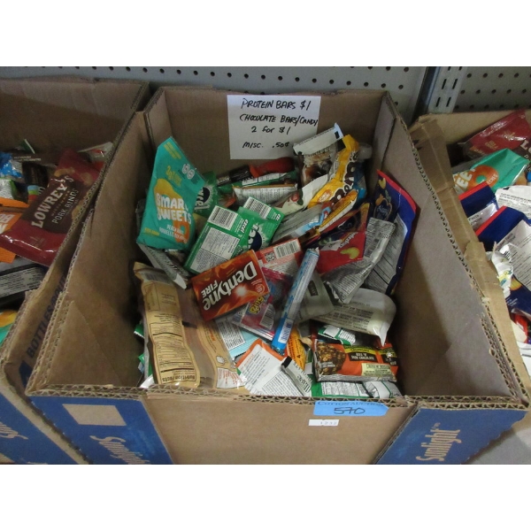 Box of Assorted Food Products & Snacks