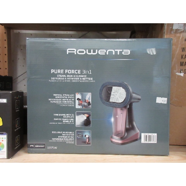 Rowenta Pure Force 3-in-1 Garment Steamer
