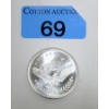 Image 1 : 1 Oz .999 Silver Eagle Silver Trade Unit Round 