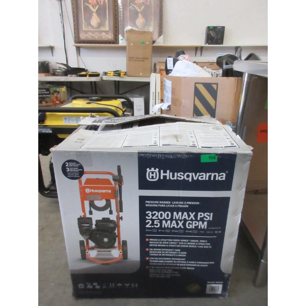 Husqvarna PW 3200 Gas Pressure Washer in Box