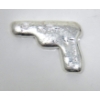 Image 2 : 2 Oz .999 Silver 3D Pistol Monarch Mint 