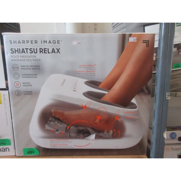 Sharper Image Shiatsu Relax Foot Massager