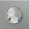Image 2 : 1 Oz .999 Silver Indigenous/Buffalo Art Round 