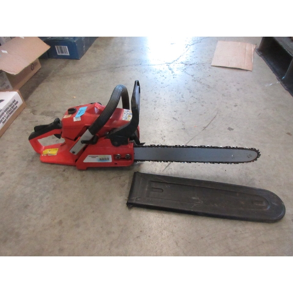 Gas Powered Chain Saw with Blade Cover 