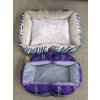 Image 1 : 2 New Plush Pet Beds - 1 Small & 1 Medium