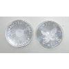 Image 1 : 2 x 1/2 Oz .999 Silver Sunshine Minting Rounds 