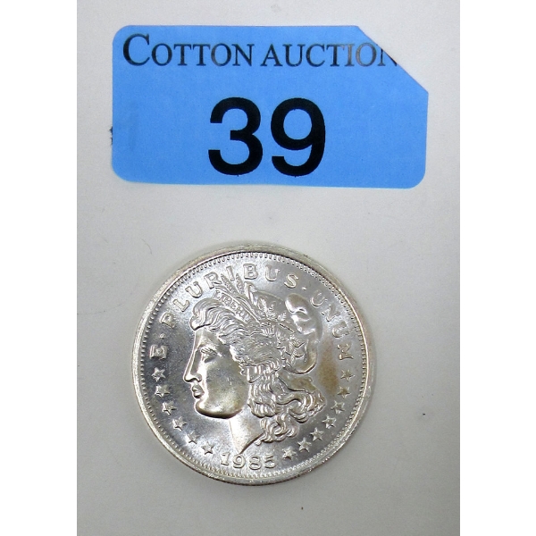 Vintage 1 Oz .999 Silver 1985 E.Pluribus.Unum Round 