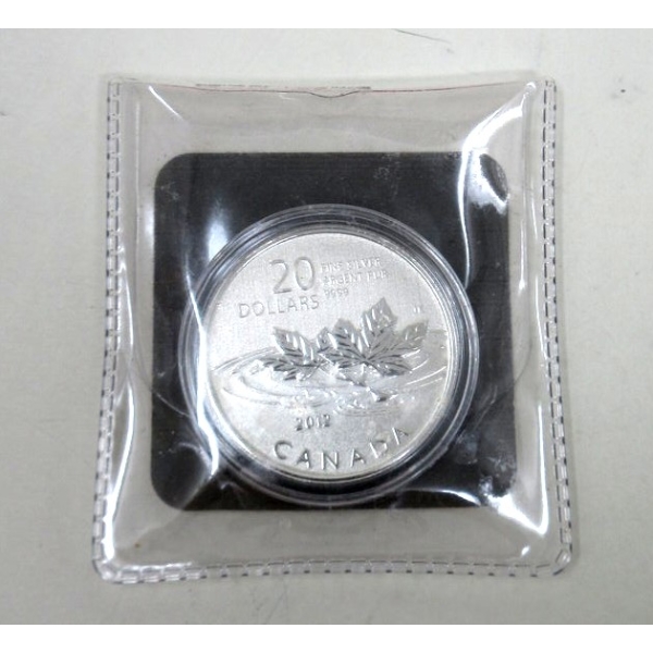 .9999 Silver 2012 Farwell To The Penny $20 Coin 