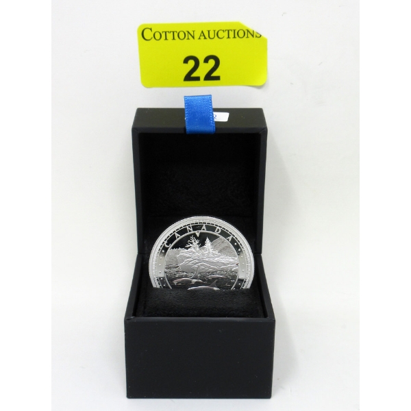 1 Oz+ .9999 Silver 2024 Wonderous Waters: Pacific Coast Coin 