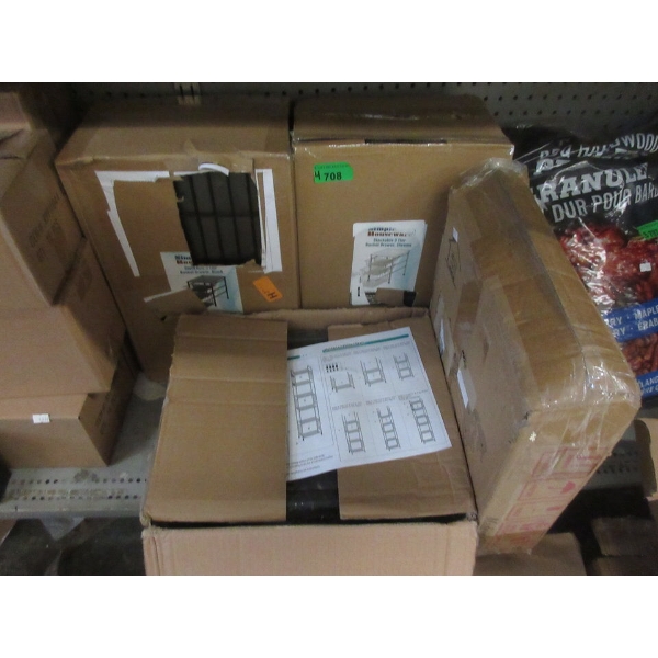 3 Assorted Household Organizers in Boxes 