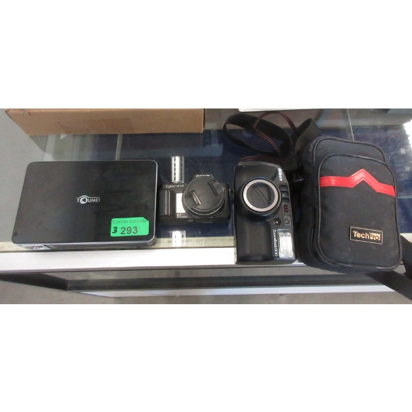 Mini Smart Projector 1 Film Camera & 1 Digital Camera