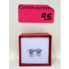 Image 2 : New One Carat Tanzanite Stud Earrings 