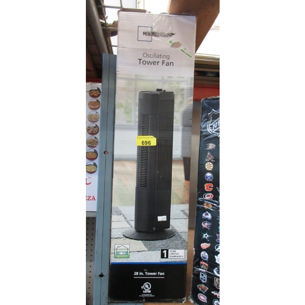 28  Oscillating Tower Fan in Box