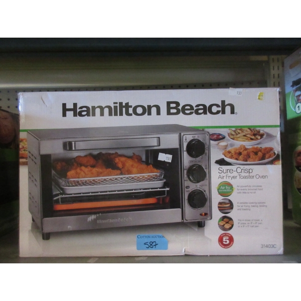 Hamilton Beach Sure-Crisp Air Fryer Toaster Oven 