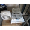 Image 1 : 1 Window Fan and 2 Desk Top Fans - Preowned