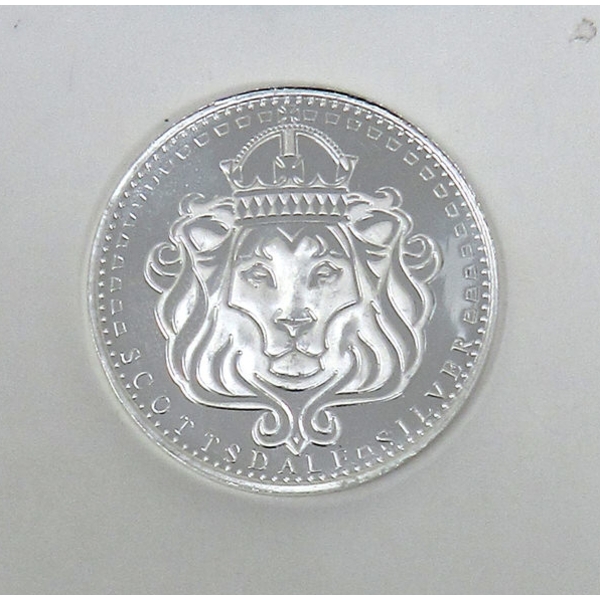 1 Oz .999 Silver "In Omnia Paratus" Round 