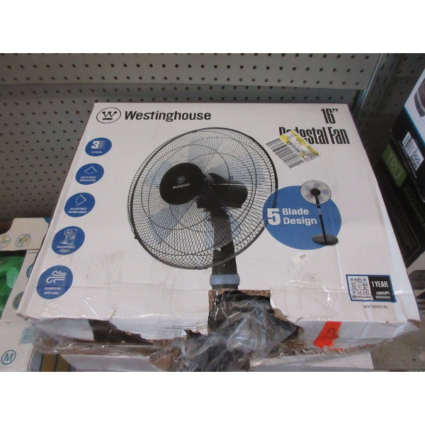Westinghouse 16  Pedestal Fan in Box