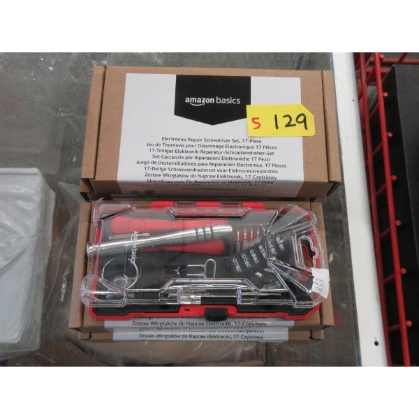 5 New Electronics Repair 17 Pc. Screwdriver Kits